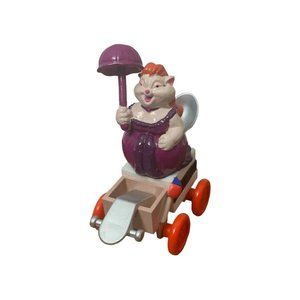 Miss Kitty Saloon Cat Spoon Car FIEVEL GOES WEST Vintage Toy AMBLIN 1991 1990s